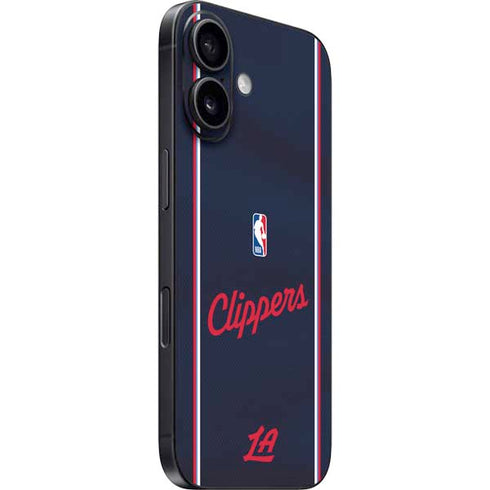 NBA LA Clippers Jersey iPhone 16 Plus Skin